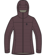 BLACK DIAMOND - W ACCESS DOWN 2.0 HOODY