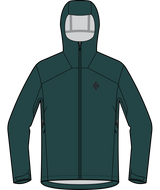 BLACK DIAMOND - W FINELINE STRETCH SHELL