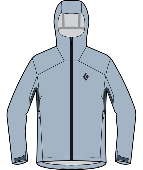 BLACK DIAMOND - W FINELINE STRETCH SHELL