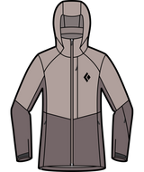BLACK DIAMOND - W RECON STRETCH SHELL
