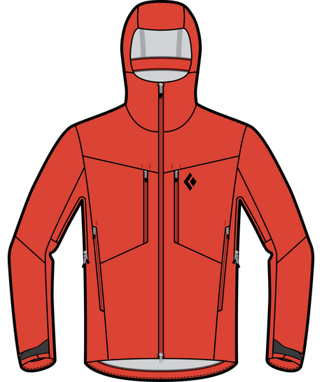BLACK DIAMOND - M MISSION ALPINE SHELL