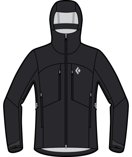 BLACK DIAMOND - W MISSION ALPINE SHELL