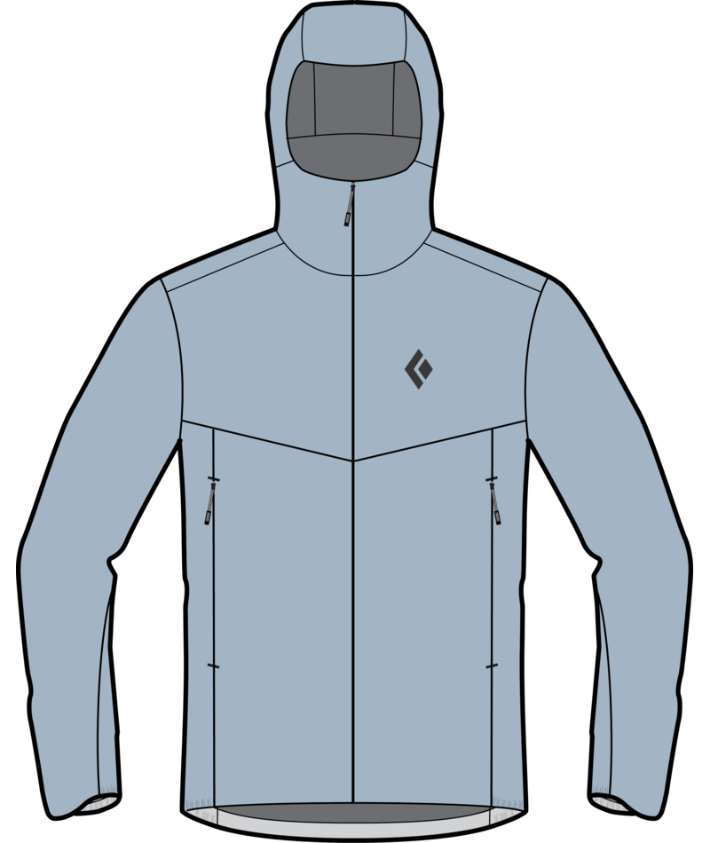 BLACK DIAMOND - W DEPLOY 3L SHELL