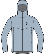 BLACK DIAMOND - W DEPLOY 3L SHELL