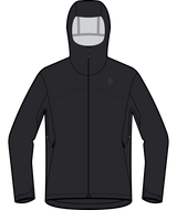 BLACK DIAMOND - W STRATALINE STRETCH SHELL