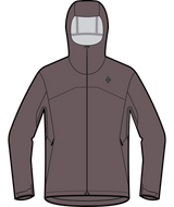 BLACK DIAMOND - W STRATALINE STRETCH SHELL