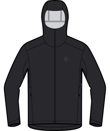 BLACK DIAMOND - M STRATALINE STRETCH SHELL