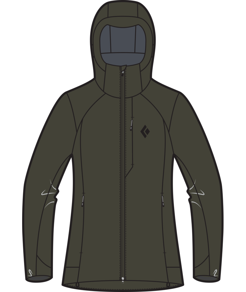 BLACK DIAMOND - W SOLUTION 3.0 HOODY