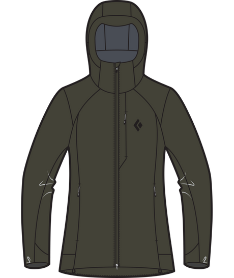 BLACK DIAMOND - W SOLUTION 3.0 HOODY
