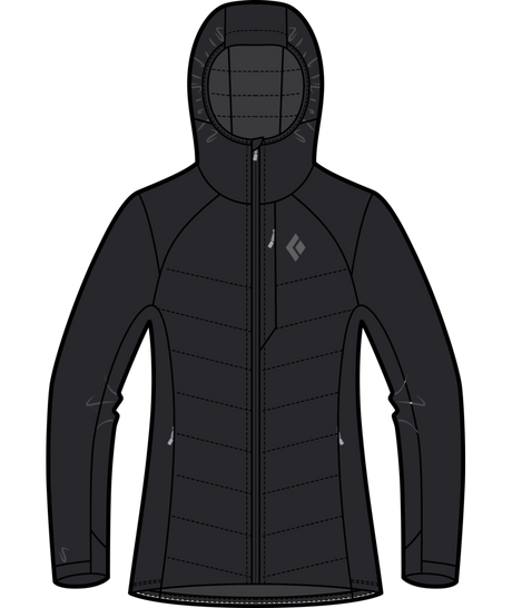 BLACK DIAMOND - W SOLUTION 2.0 HOODY
