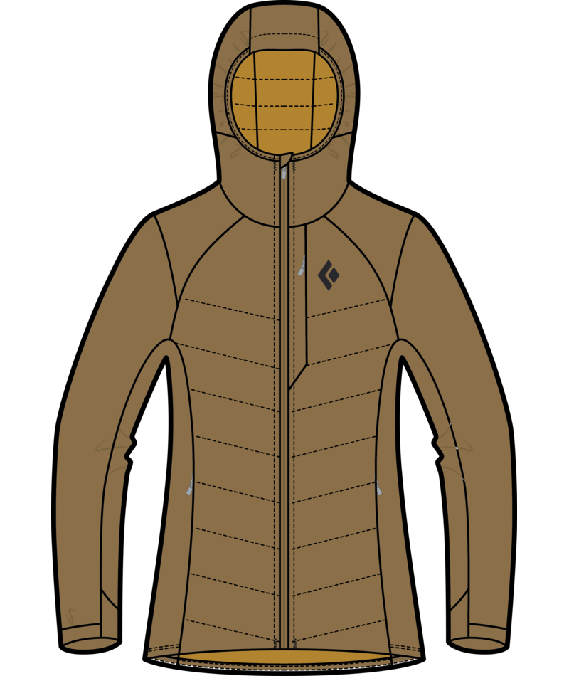 BLACK DIAMOND - W SOLUTION 2.0 HOODY