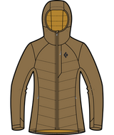 BLACK DIAMOND - W SOLUTION 2.0 HOODY
