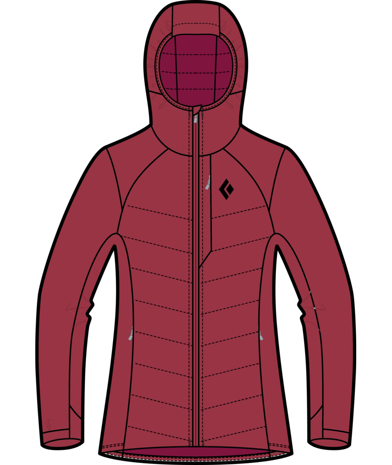 BLACK DIAMOND - W SOLUTION 2.0 HOODY