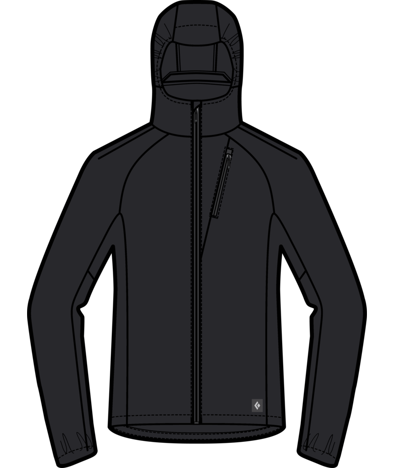 BLACK DIAMOND - W DISTANCE WIND SHELL