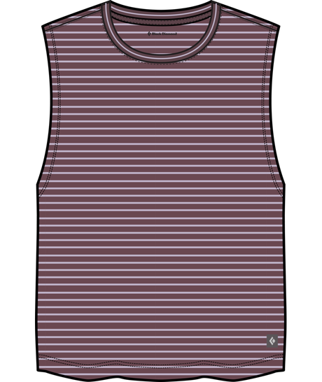 BLACK DIAMOND - W BD STRIPE TANK