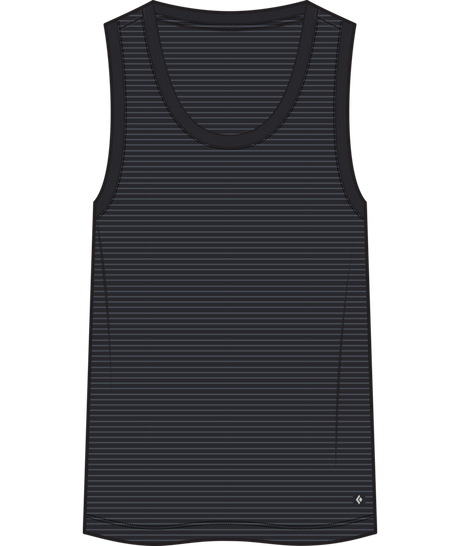 BLACK DIAMOND - W BD STRIPE TANK LONG