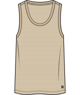 BLACK DIAMOND - W BD STRIPE TANK LONG
