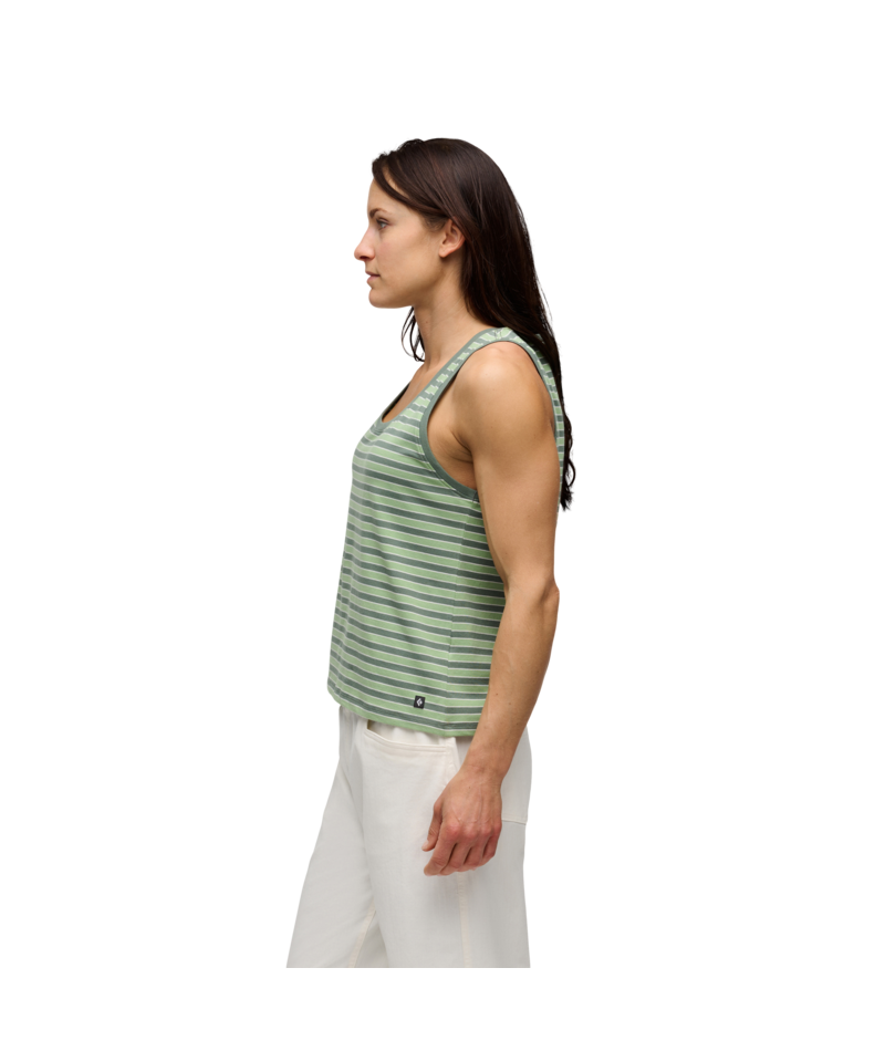BLACK DIAMOND - W BD STRIPE TANK LONG