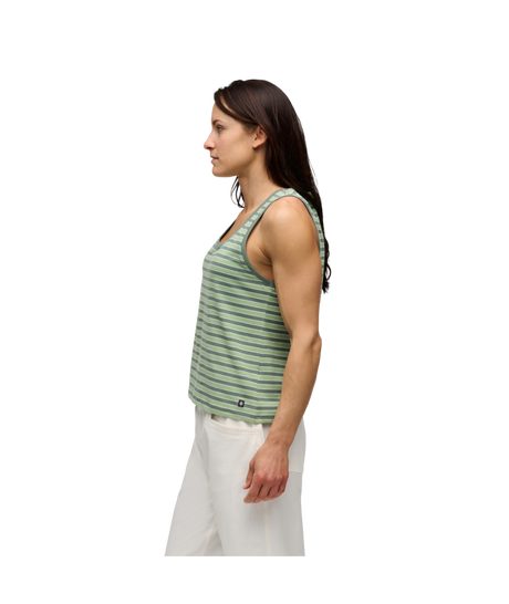 BLACK DIAMOND - W BD STRIPE TANK LONG