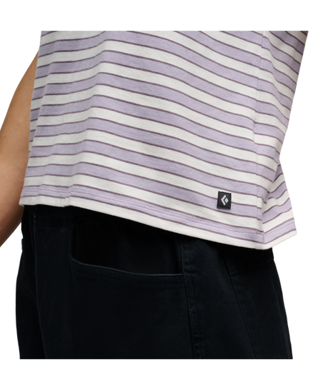 BLACK DIAMOND - W BD STRIPE TANK LONG