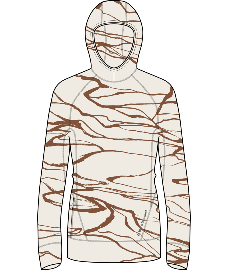BLACK DIAMOND - W ALPENGLOW HOODY