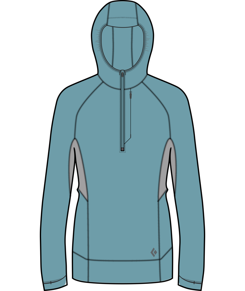 BLACK DIAMOND - W ALPENGLOW PRO HOODY