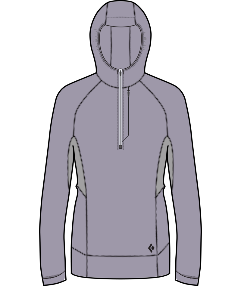 BLACK DIAMOND - W ALPENGLOW PRO HOODY
