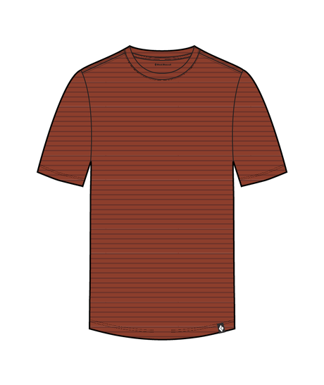 BLACK DIAMOND - M BD STRIPE SS TEE