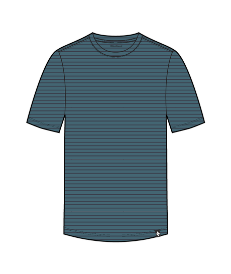 BLACK DIAMOND - M BD STRIPE SS TEE