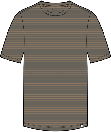 BLACK DIAMOND - M BD STRIPE SS TEE