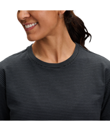 BLACK DIAMOND - W BD STRIPE CROP SS TEE