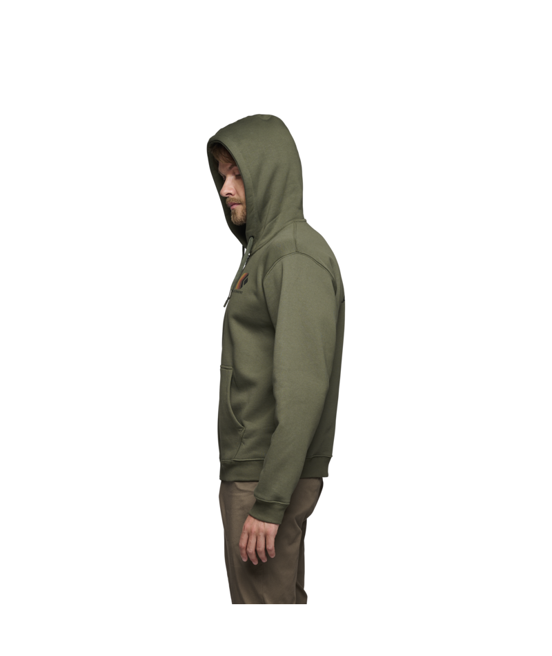 BLACK DIAMOND - M FADED FULL ZIP HOODY