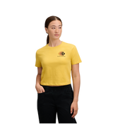 BLACK DIAMOND - W FADED CROP SS TEE