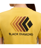 BLACK DIAMOND - W FADED CROP SS TEE