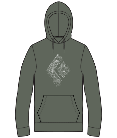 BLACK DIAMOND - M ENGINEERED DIAMOND PO HOODY