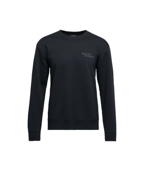 BLACK DIAMOND - M MINI STACKED CREWNECK