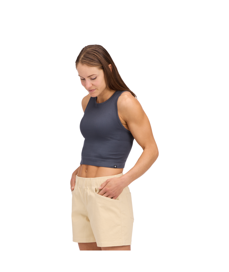 BLACK DIAMOND - W SEAMLESS RIB TANK