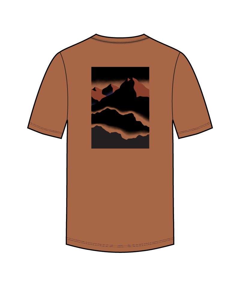 BLACK DIAMOND - M MOUNTAINSCAPE SS TEE