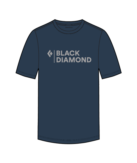 BLACK DIAMOND - M MINI STACKED SS TEE