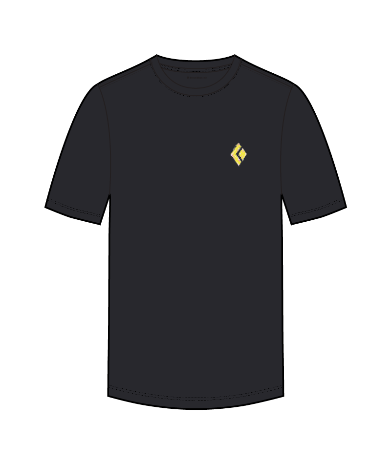 BLACK DIAMOND - M SHREDDED SS TEE