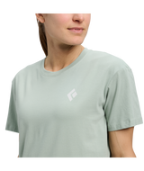 BLACK DIAMOND - W HERITAGE BADGE SS TEE