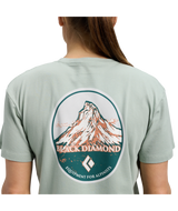 BLACK DIAMOND - W HERITAGE BADGE SS TEE