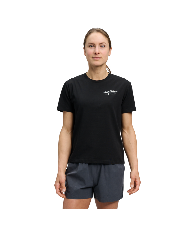 BLACK DIAMOND - W MOUNTAINSCAPE SS TEE