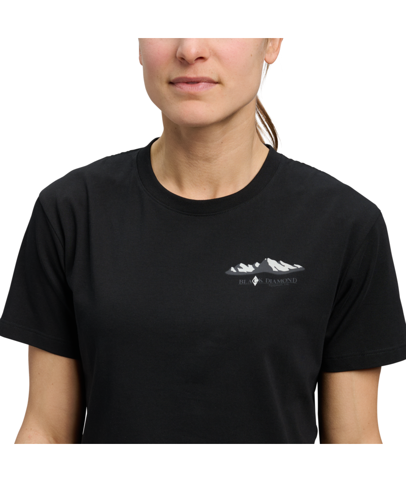 BLACK DIAMOND - W MOUNTAINSCAPE SS TEE