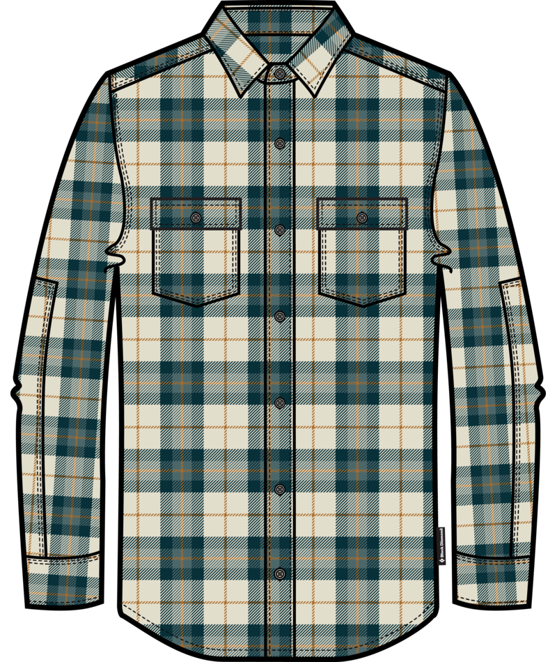 BLACK DIAMOND - M PROJECT TWILL LS SHIRT