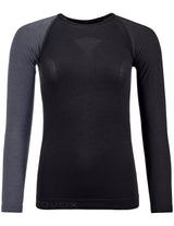 T-shirt lana merino Ortovox 120 comp light long sleeve donna