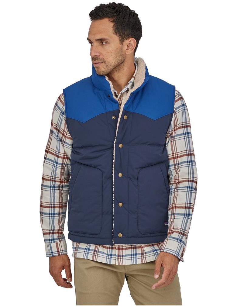 Patagonia reversible bivy down vest uomo