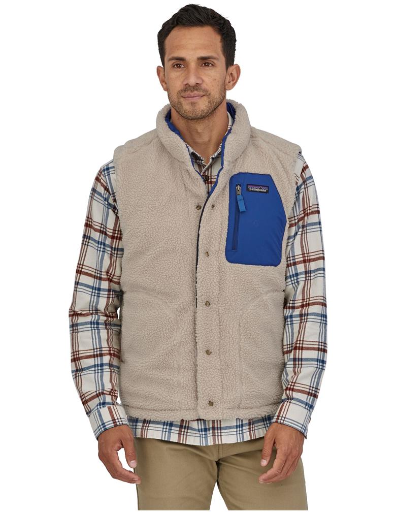 Patagonia reversible bivy down vest uomo