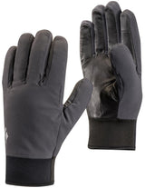 Mittelschwere Softshell-Handschuhe in der Farbe Black Diamond