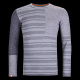 Ortovox 185 rock'n' wool long sleeve uomo